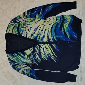 Escada Cardigan and 3/4 sleeve Blouse